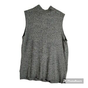 Sleeveless Dana Buckman Knit‎ High neck  Top size women's XL